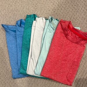 All in Motion Kids Short Sleeve Tees - Blue, Green, Gray, Red